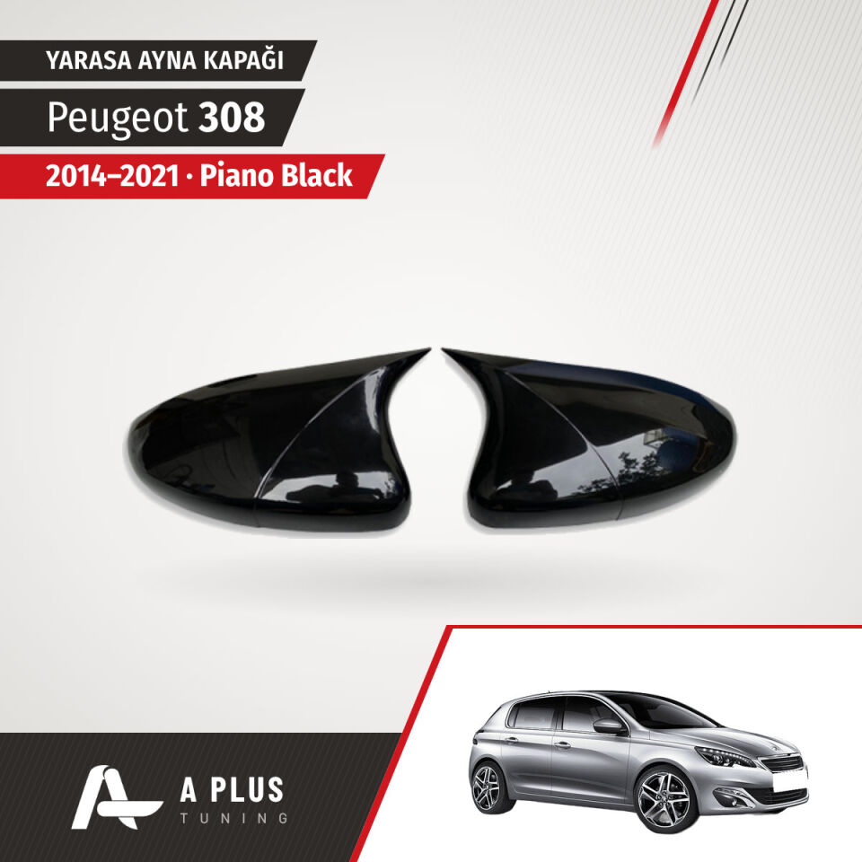 2014-2021 Peugeot 308 Batman Yarasa Ayna Kapağı P.B