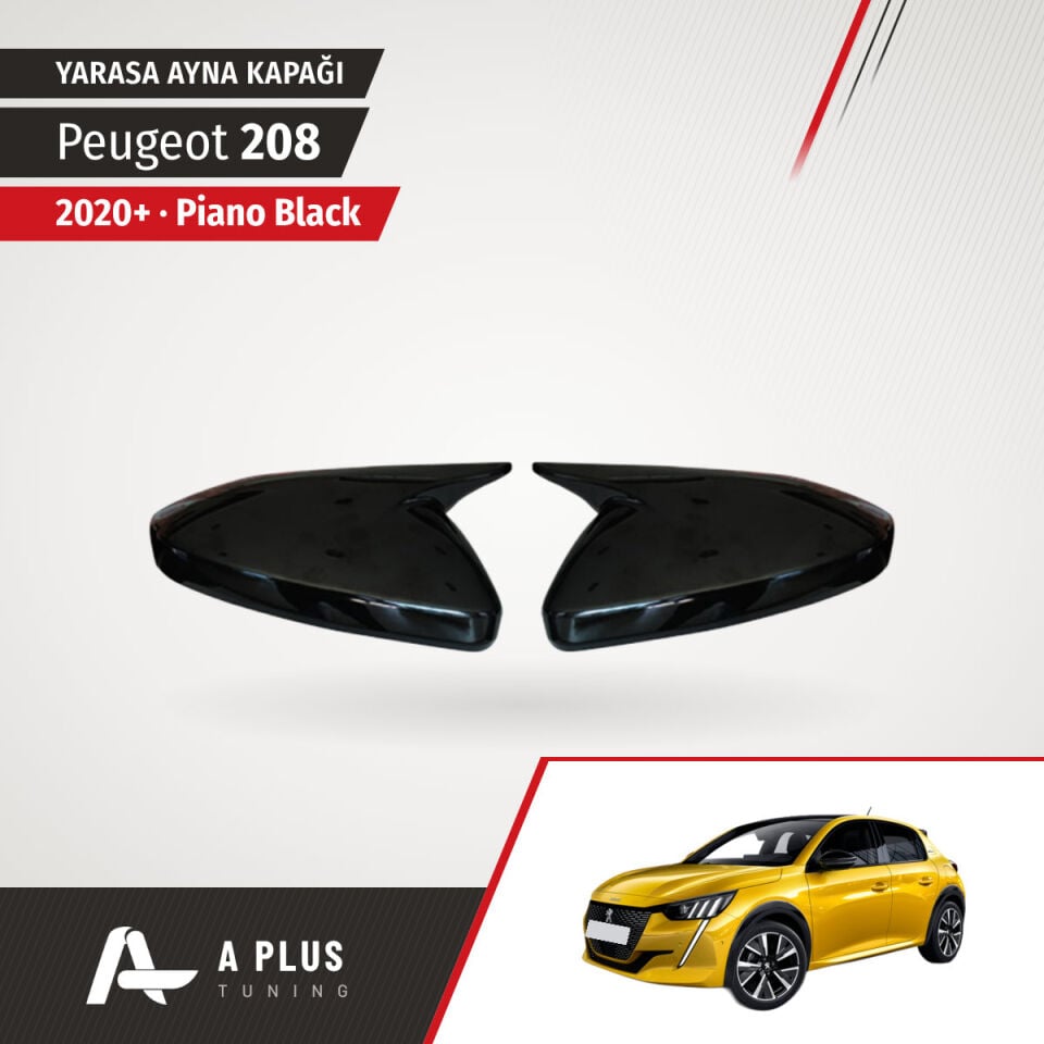 2020+ Peugeot 208 Batman Yarasa Ayna Kapağı P.B