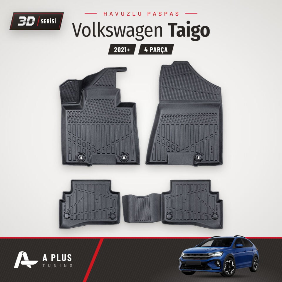 VW Taigo 3D Havuzlu Paspas 2021+