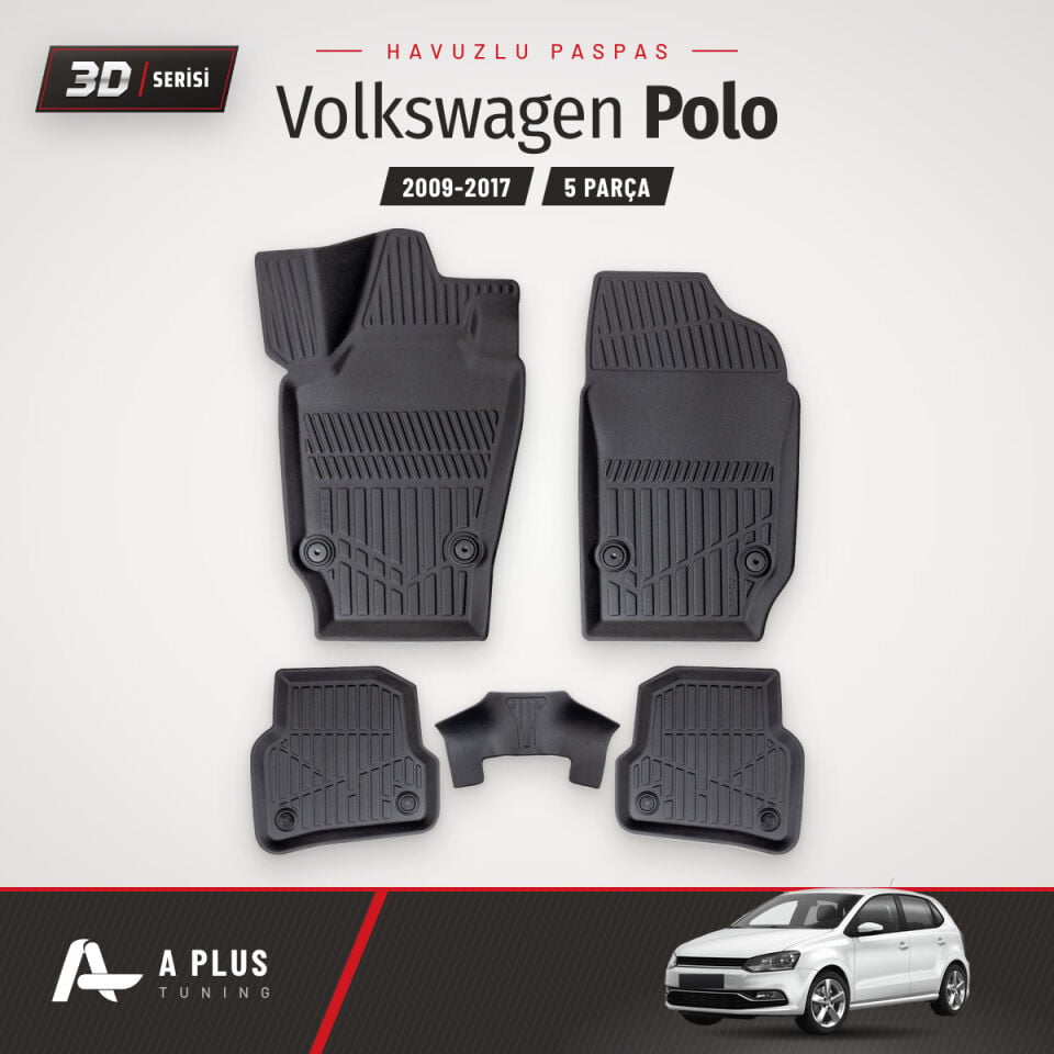 VW Polo 3D Havuzlu Paspas 2009-2017