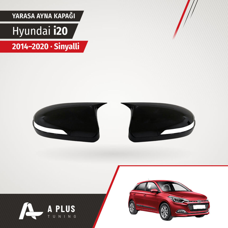 2014-2020 Hyundai I20 Yarasa Ayna Kapağı Sinyalli