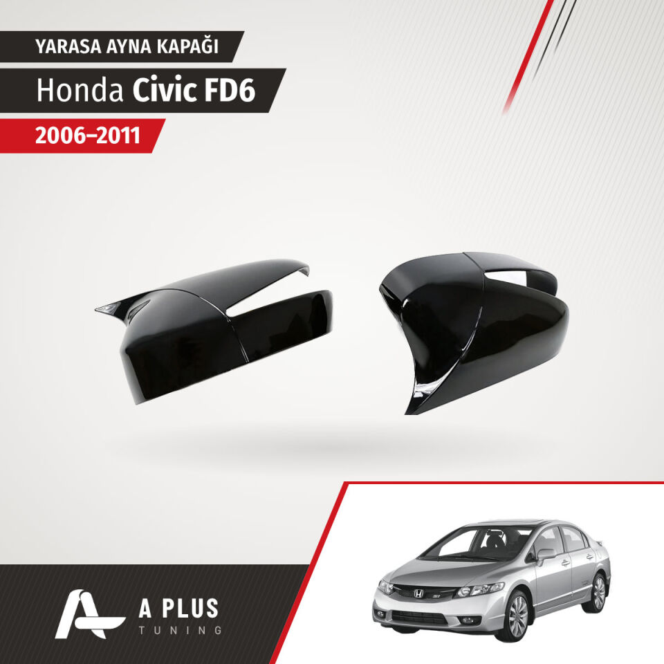 2006-2011 Honda Civic FD6 Batman Yarasa Ayna Kapağı