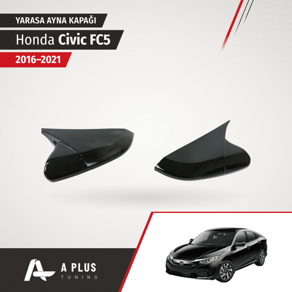 2016-2021 Honda Civic FC5 Batman Yarasa Ayna Kapağı