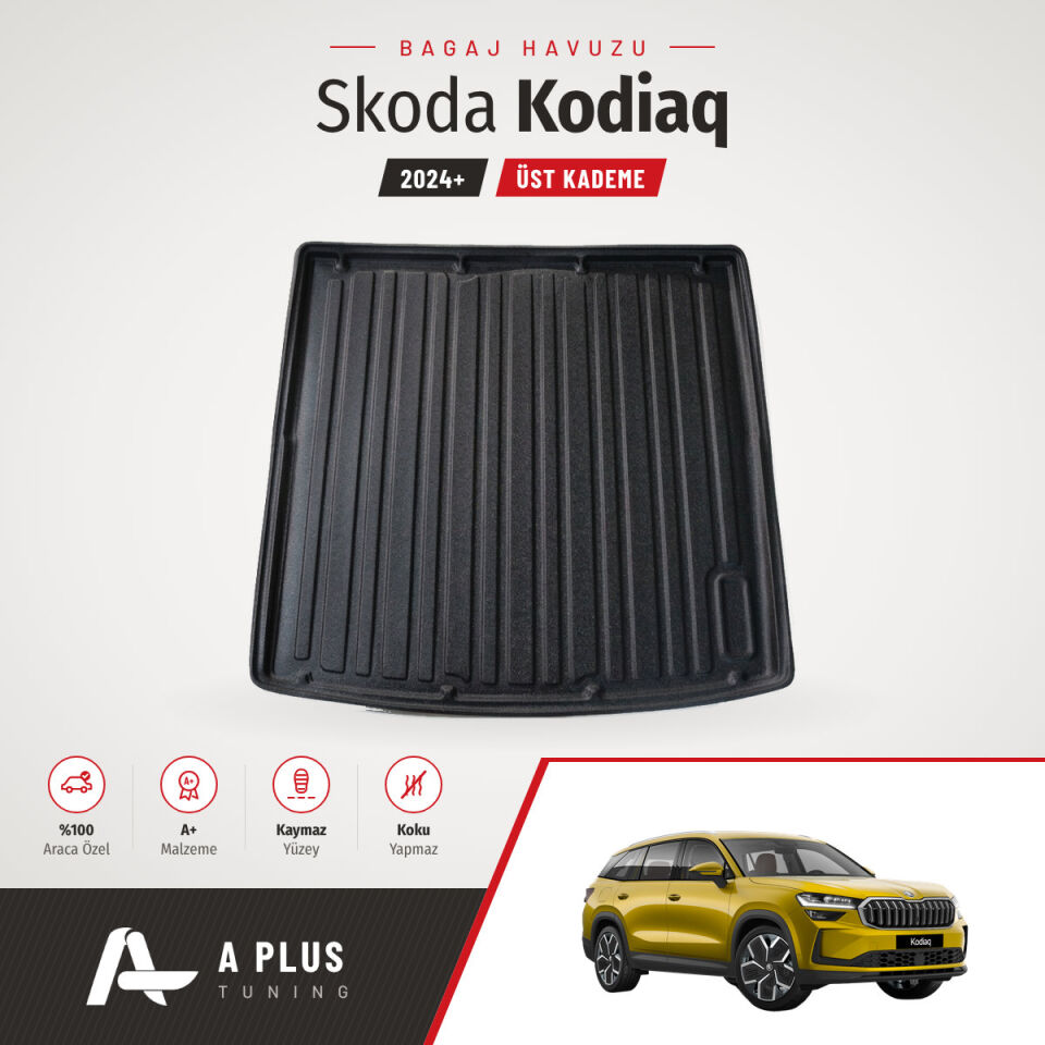 2024+ Skoda Kodiaq Üst Bagaj Havuzu