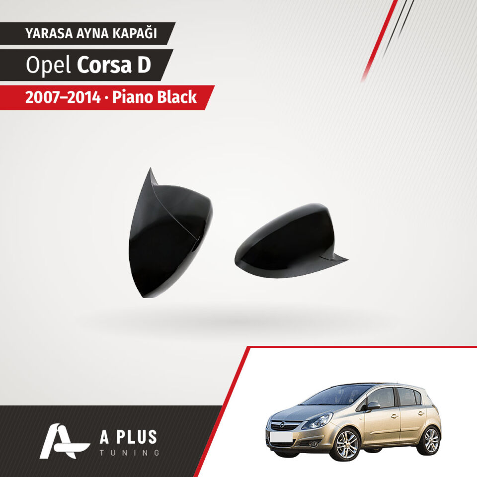 2007-2014 Opel Corsa D Batman Yarasa Ayna Kapağı P.B