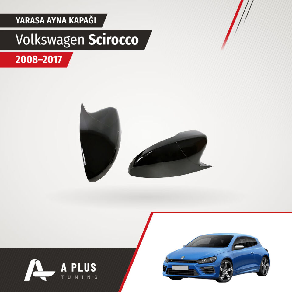 2008-2017 VW Scirocco Batman Yarasa Ayna Kapağı