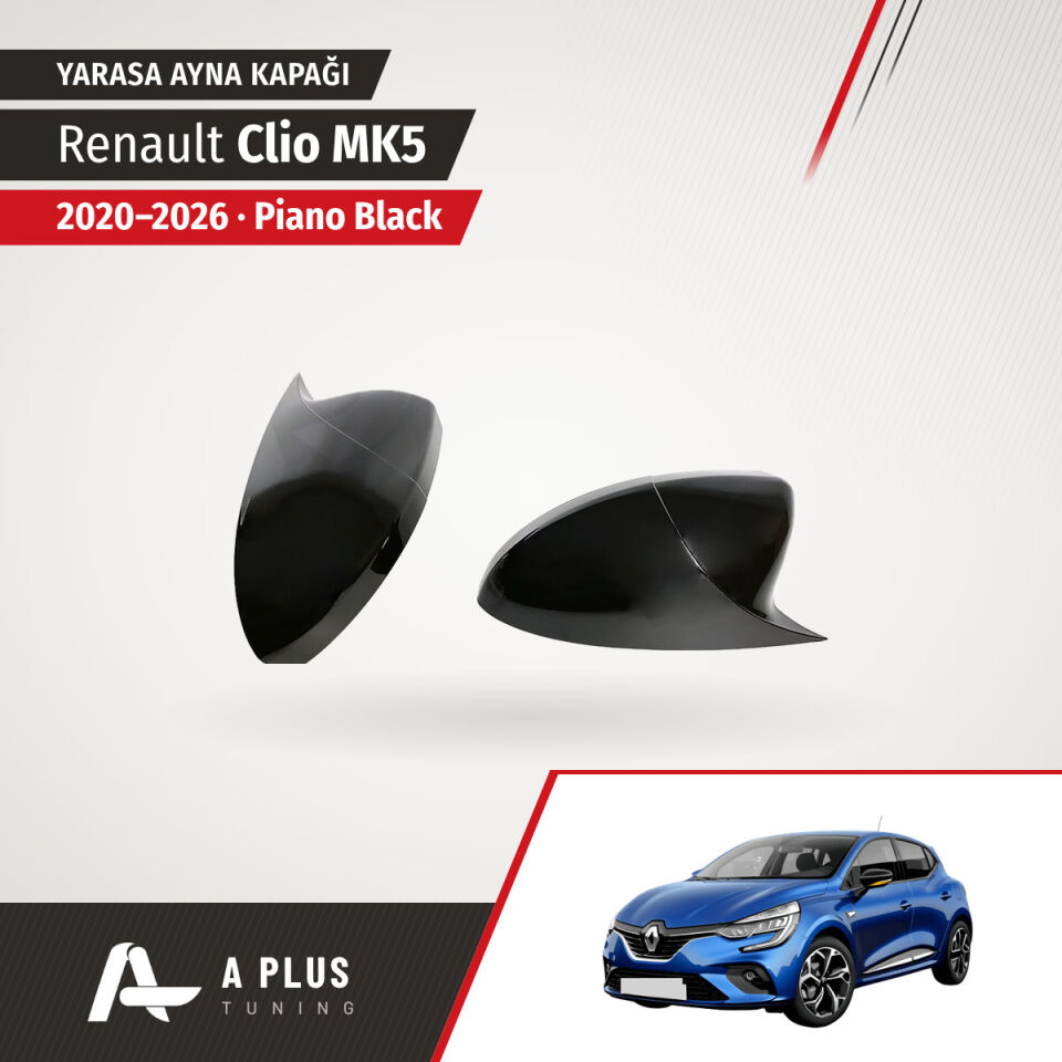 2020-2026 Renault Clio MK5 Batman Yarasa Ayna Kapağı P.B