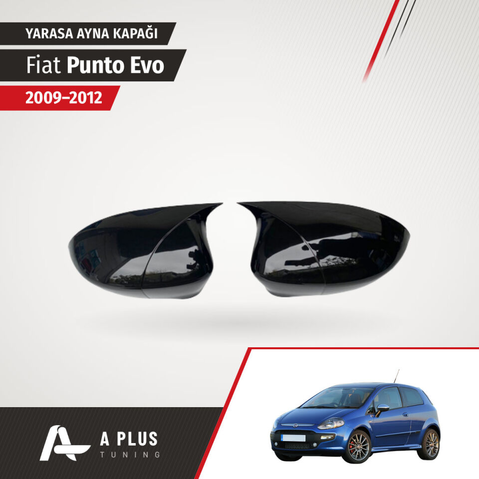 2009-2012 Fiat Punto Evo Batman Yarasa Ayna Kapağı