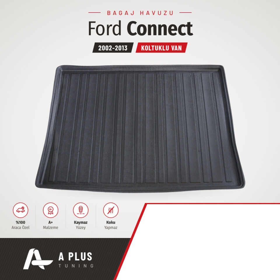 2002-2013 Ford Connect Koltuklu Van Bagaj Havuzu