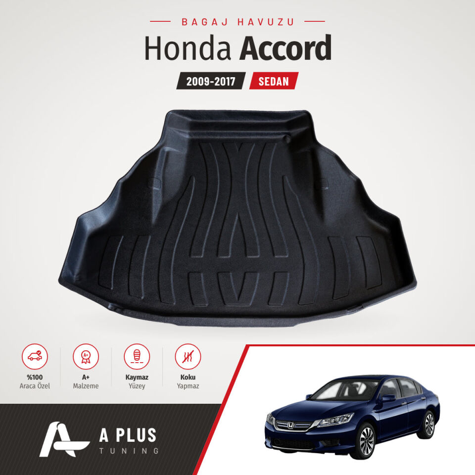2009-2017 Honda Accord Sedan Bagaj Havuzu