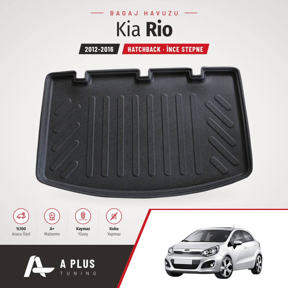 2012-2016 Kia Rio HB İnce Stepne Bagaj Havuzu