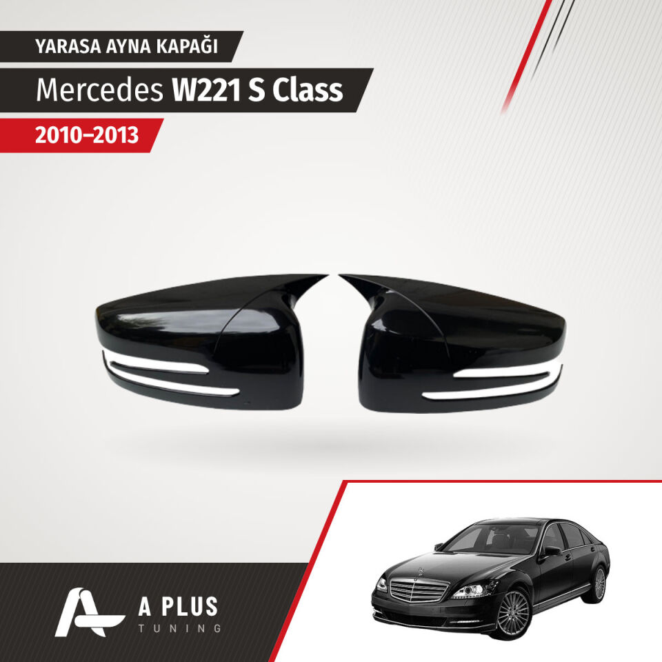2010-2013 Mercedes Benz W221 S Class Batman Yarasa Ayna Kapağı
