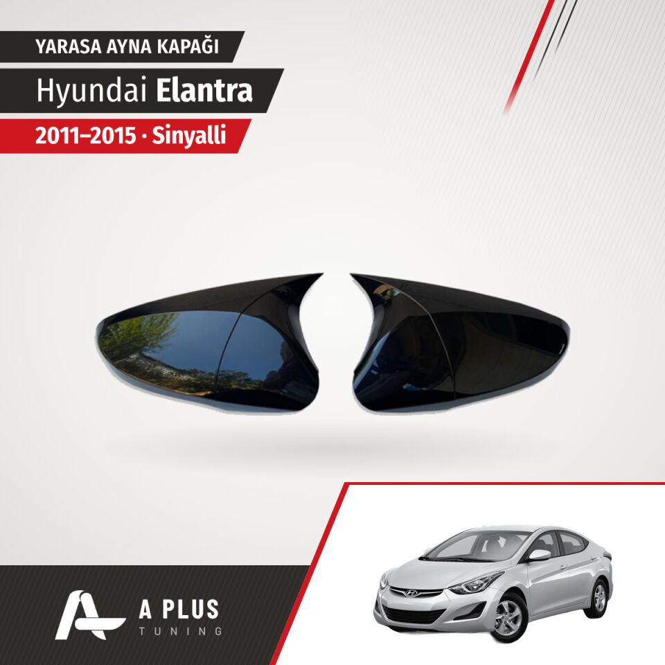 2011-2015 Hyundai Elantra Sinyalli Yarasa Ayna Kapağı