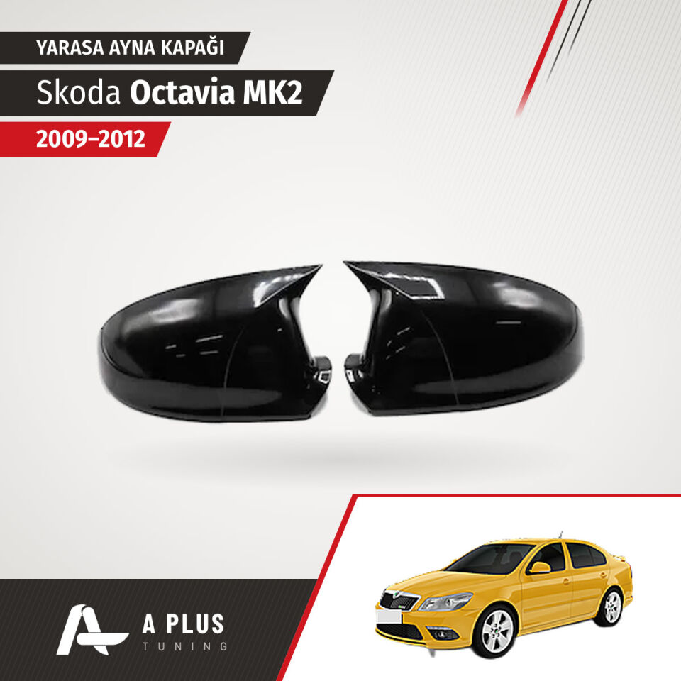 2009-2012 Skoda Octavia MK2 Batman Yarasa Ayna Kapağı