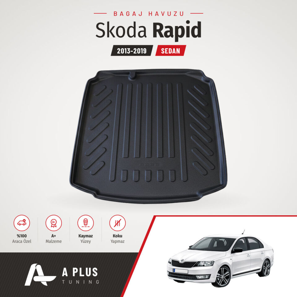 2013-2019 Skoda Rapid Sedan Bagaj Havuzu