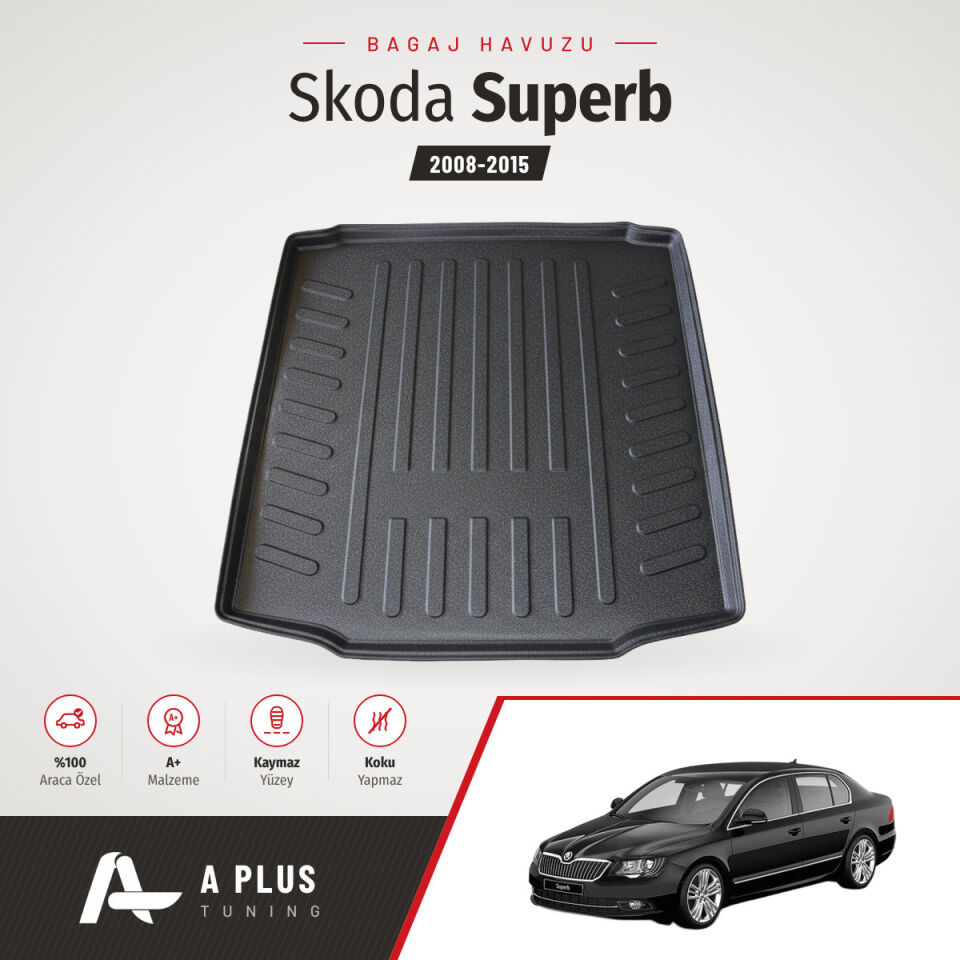 2008-2015 Skoda Superb Bagaj Havuzu