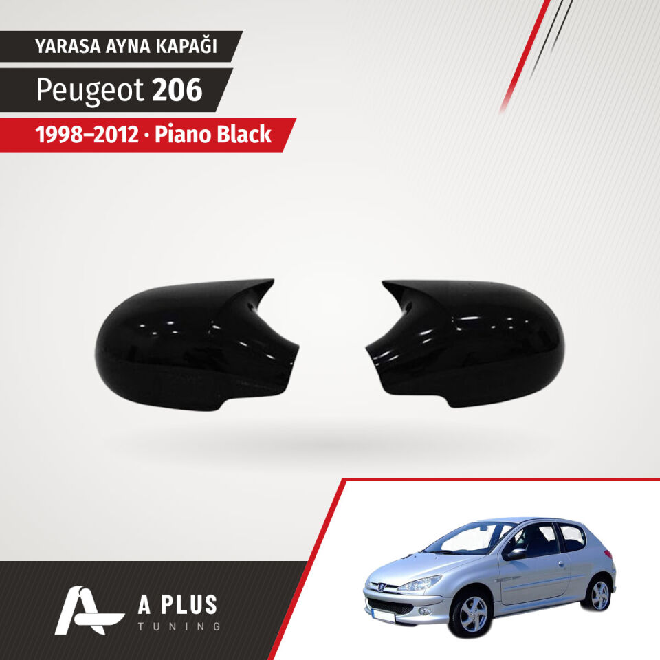 1998-2012 Peugeot 206 Batman Yarasa Ayna Kapağı P.B