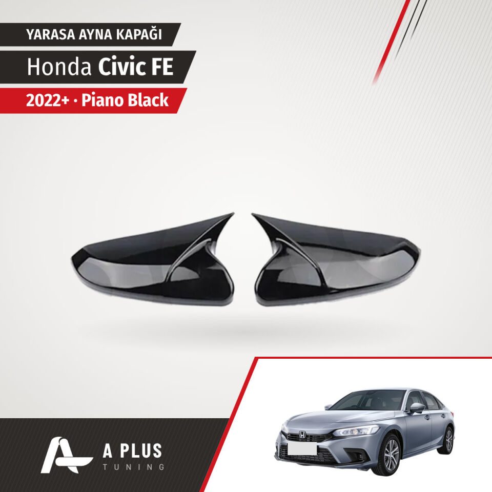 2022+ Honda Civic FE Batman Yarasa Ayna Kapağı P.B