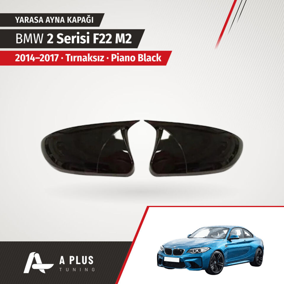 2014-2017 BMW F22 M2 Tırnaksız Yarasa Ayna Kapağı P.B