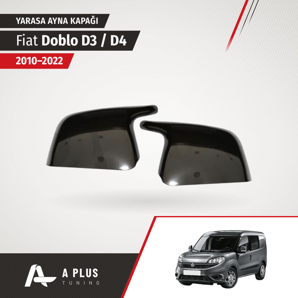 2010-2022 Fiat Doblo D3 - D4 Yarasa Ayna Kapağı