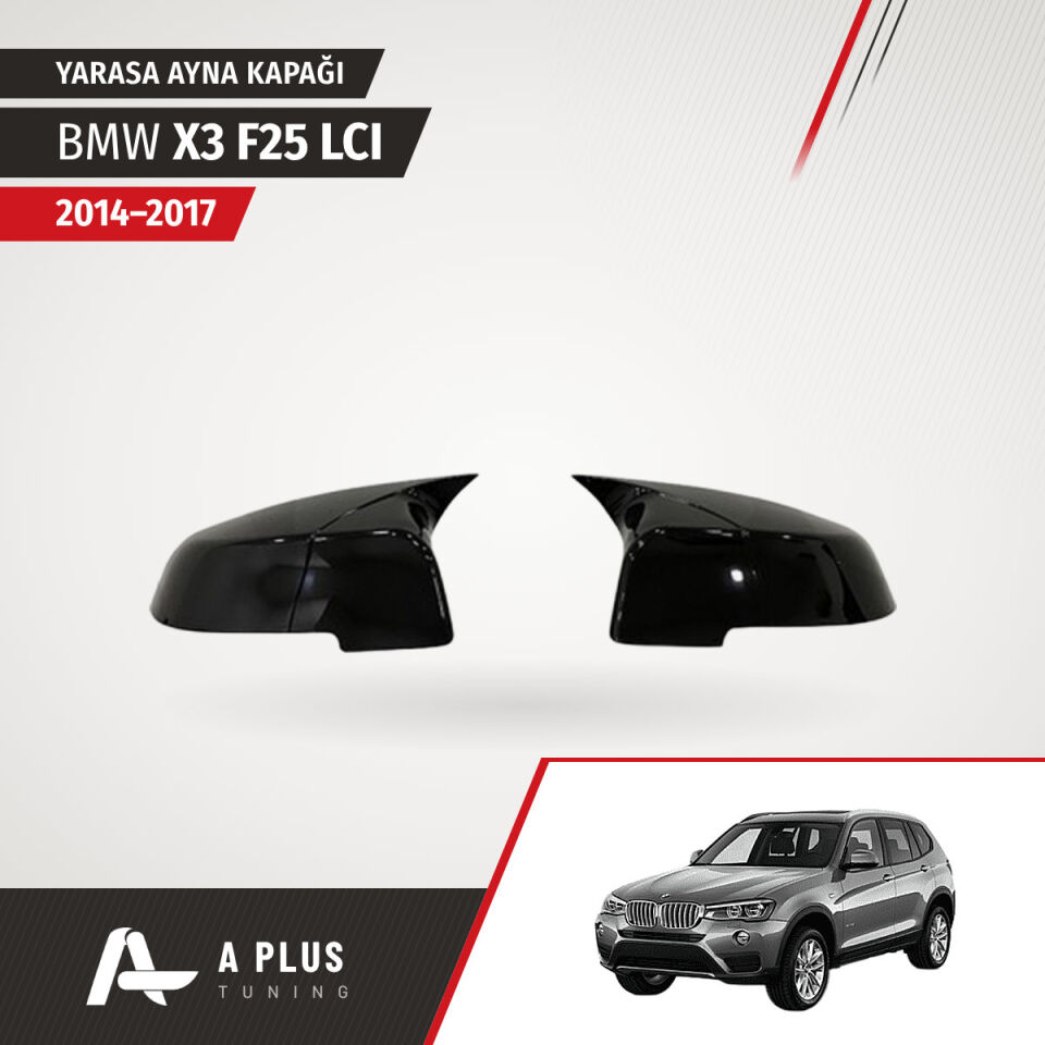 2014-2017 BMW X3 LCI F25 Batman Yarasa Ayna Kapağı
