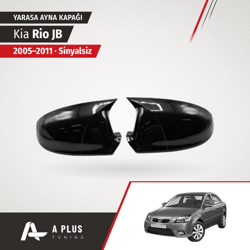 2005-2011 Kia Rio Jb Batman Sinyalsiz Yarasa Ayna Kapağı