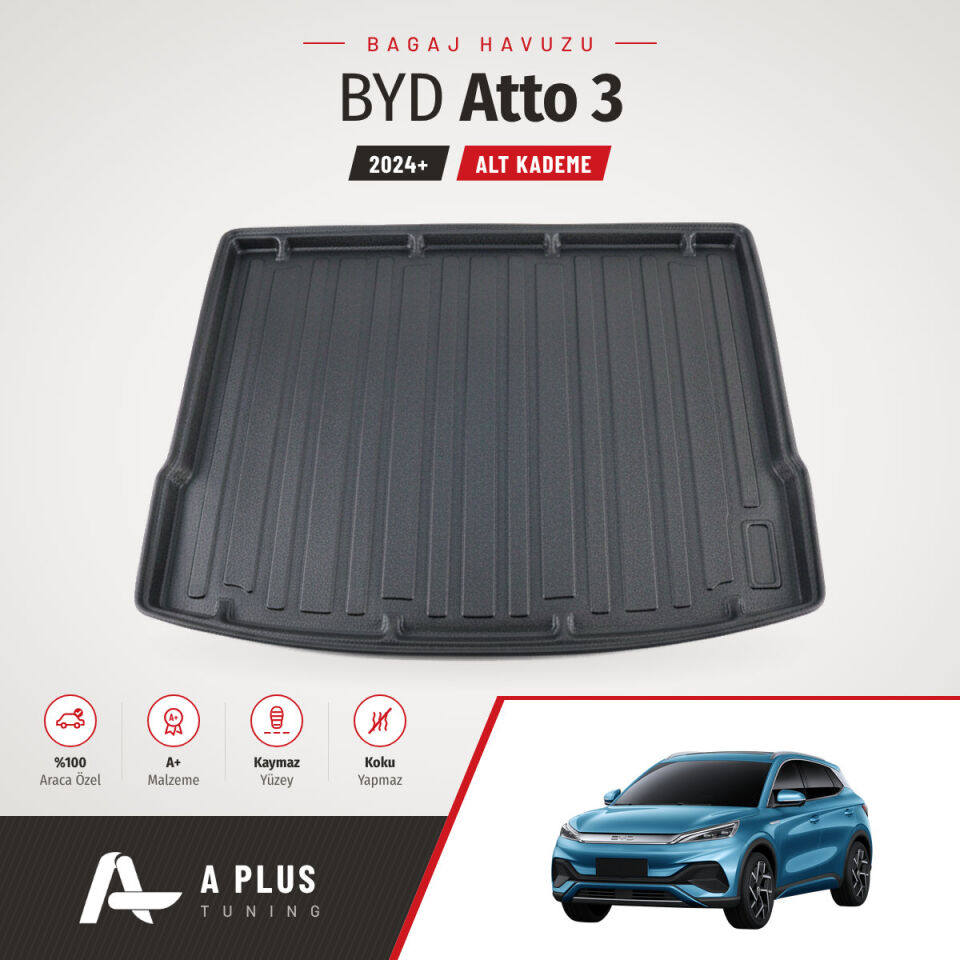 2024+ BYD Atto 3 Alt Kademe Bagaj Havuzu
