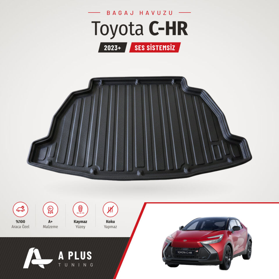 2023+ Toyota CHR Ses Sistemsiz Bagaj Havuzu