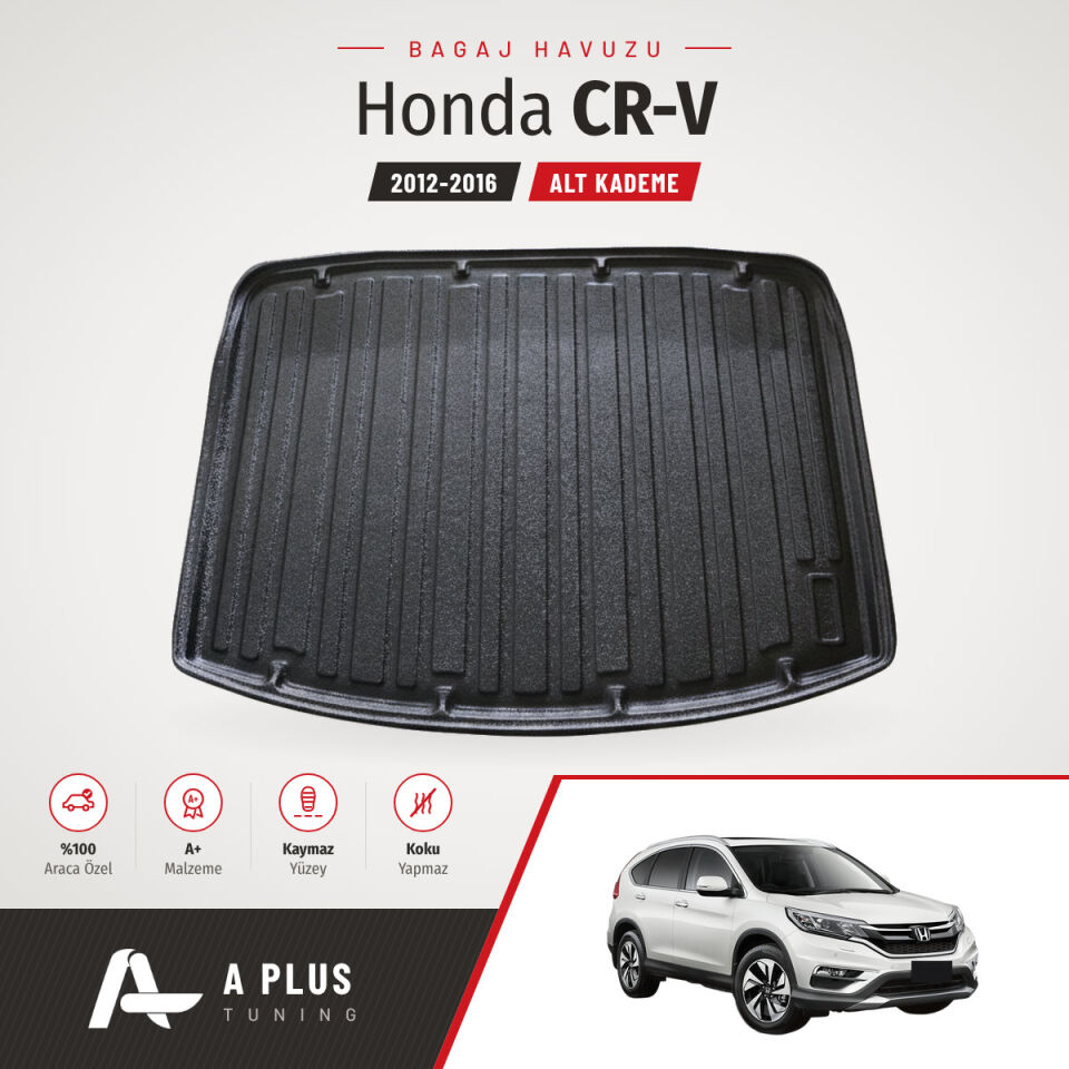 2012-2016 Honda CRV Alt Kademe Bagaj Havuzu
