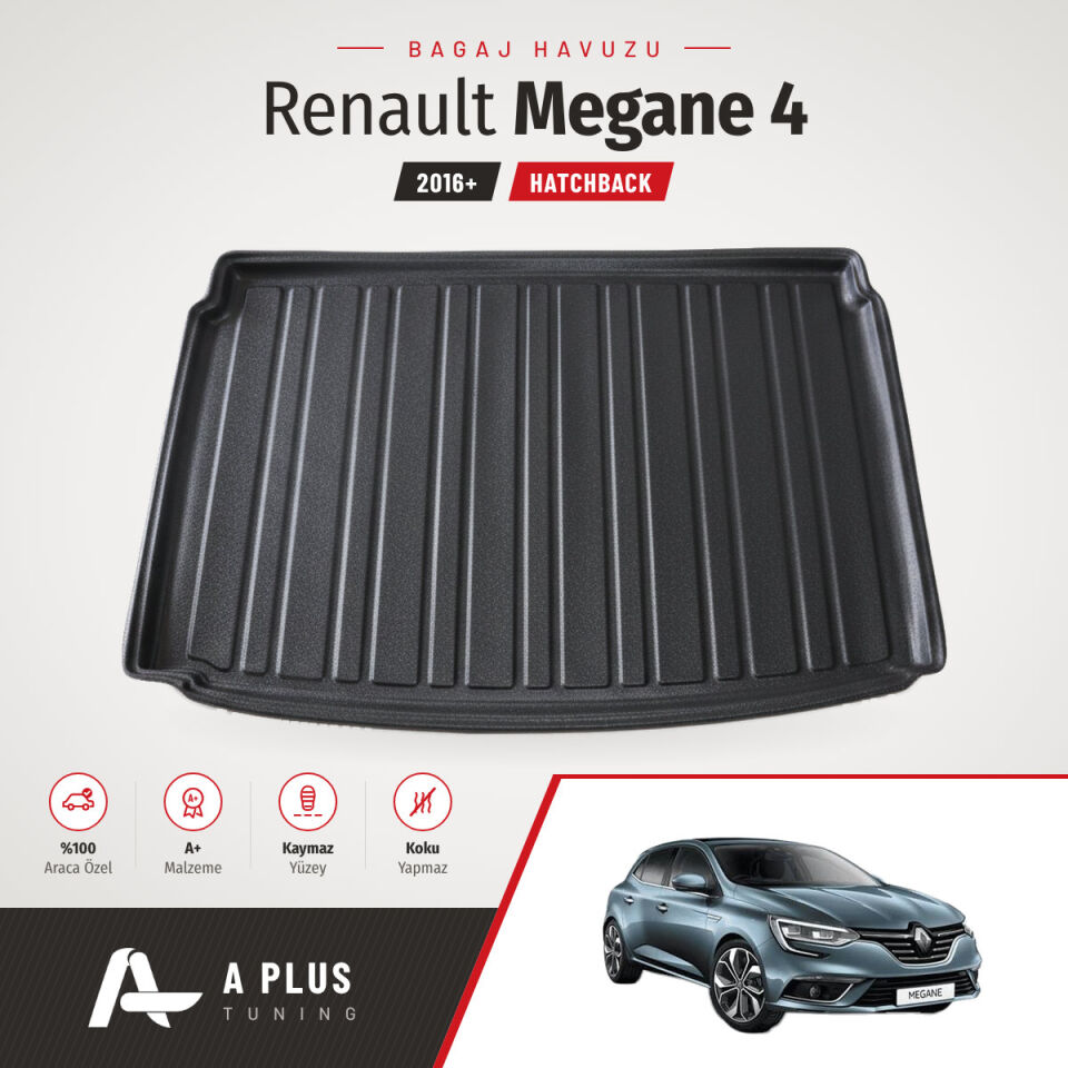 2016+ Renault Megane 4 HB Bagaj Havuzu