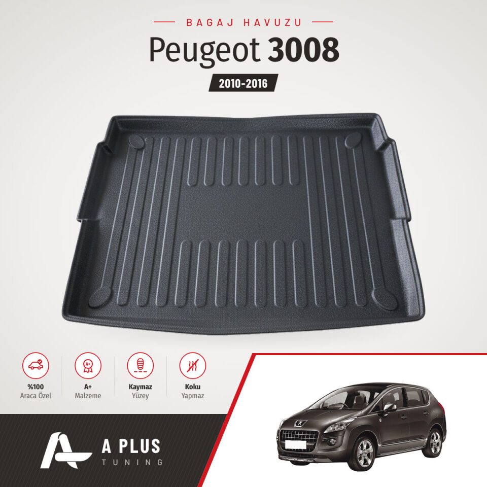 2010-2016 Peugeot 3008 Bagaj Havuzu