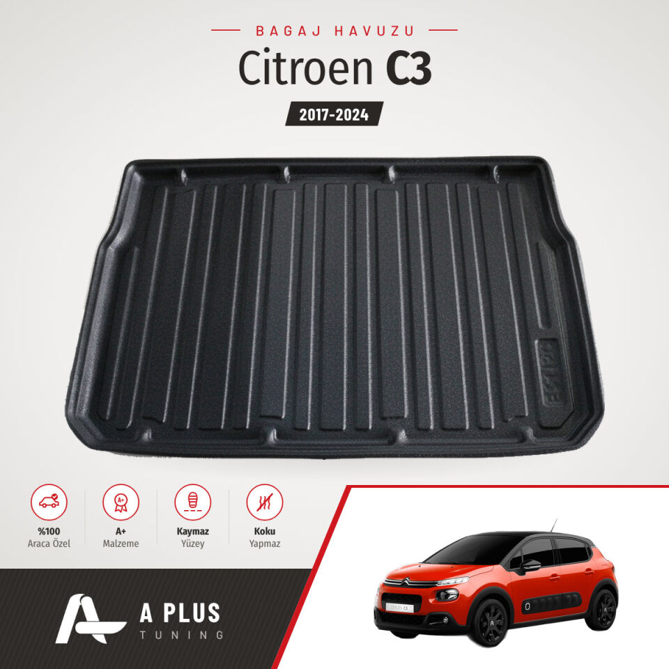 2017-2024 Citroen C3 Bagaj Havuzu