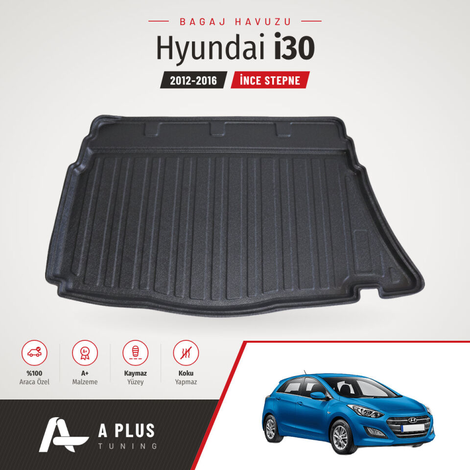 2012-2016 Hyundai I30 İnce Stepne Bagaj Havuzu