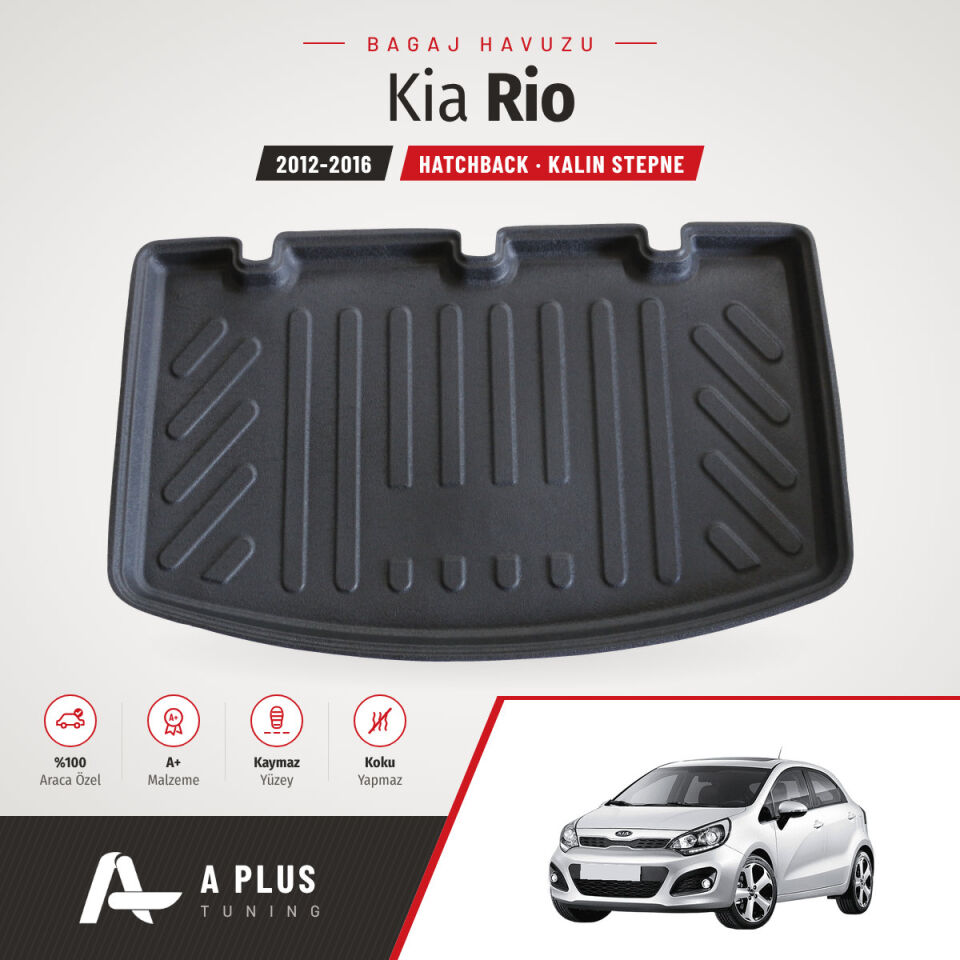 2012-2016 Kia Rio HB Kalın Stepne Bagaj Havuzu