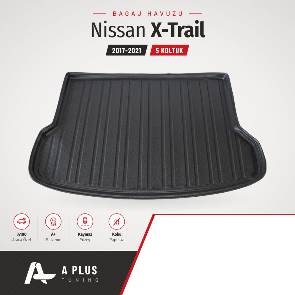 2017-2021 Nissan X-Trail 5 Koltuk Bagaj Havuzu
