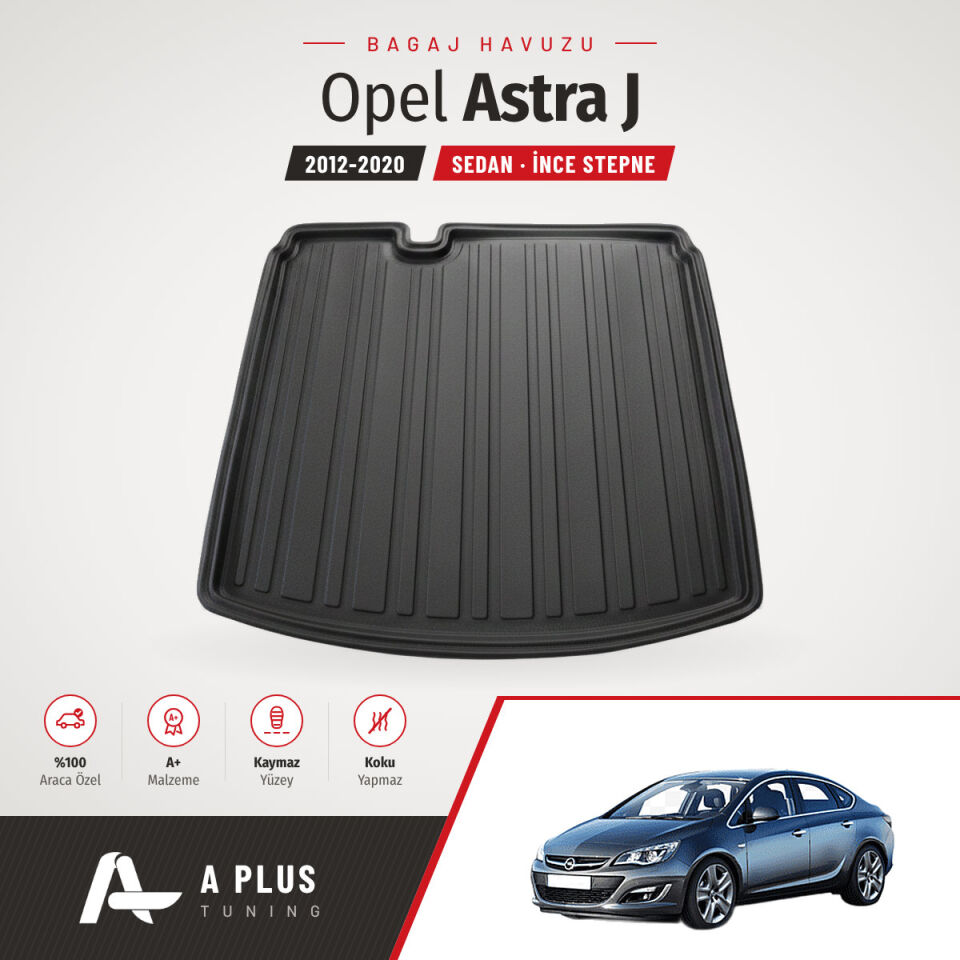 2012-2020 Opel Astra J Sedan İnce Stepne Bagaj Havuzu