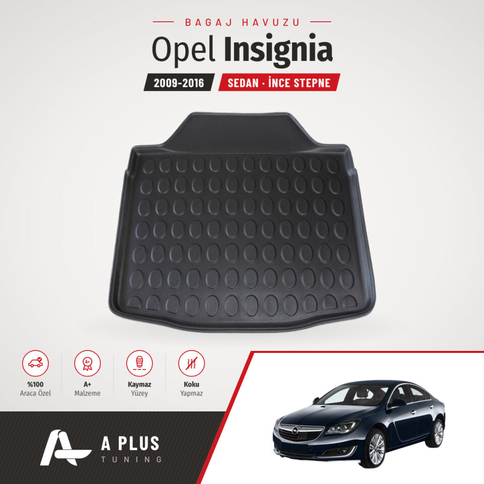 2009-2016 Opel Insignia İnce Stepne Sedan Bagaj Havuzu