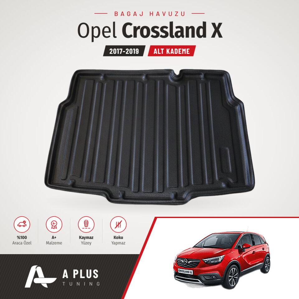 2017-2019 Opel Crossland X Alt Bagaj Havuzu