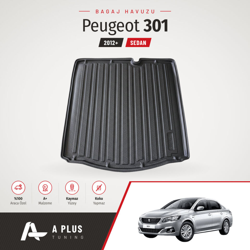 2012+ Peugeot 301 SD Bagaj Havuzu