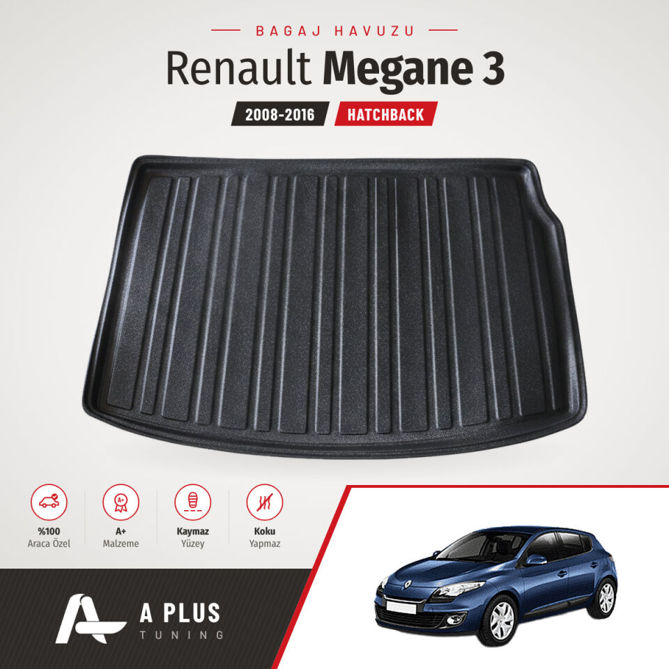 2008-2016 Renault Megane 3 HB Bagaj Havuzu
