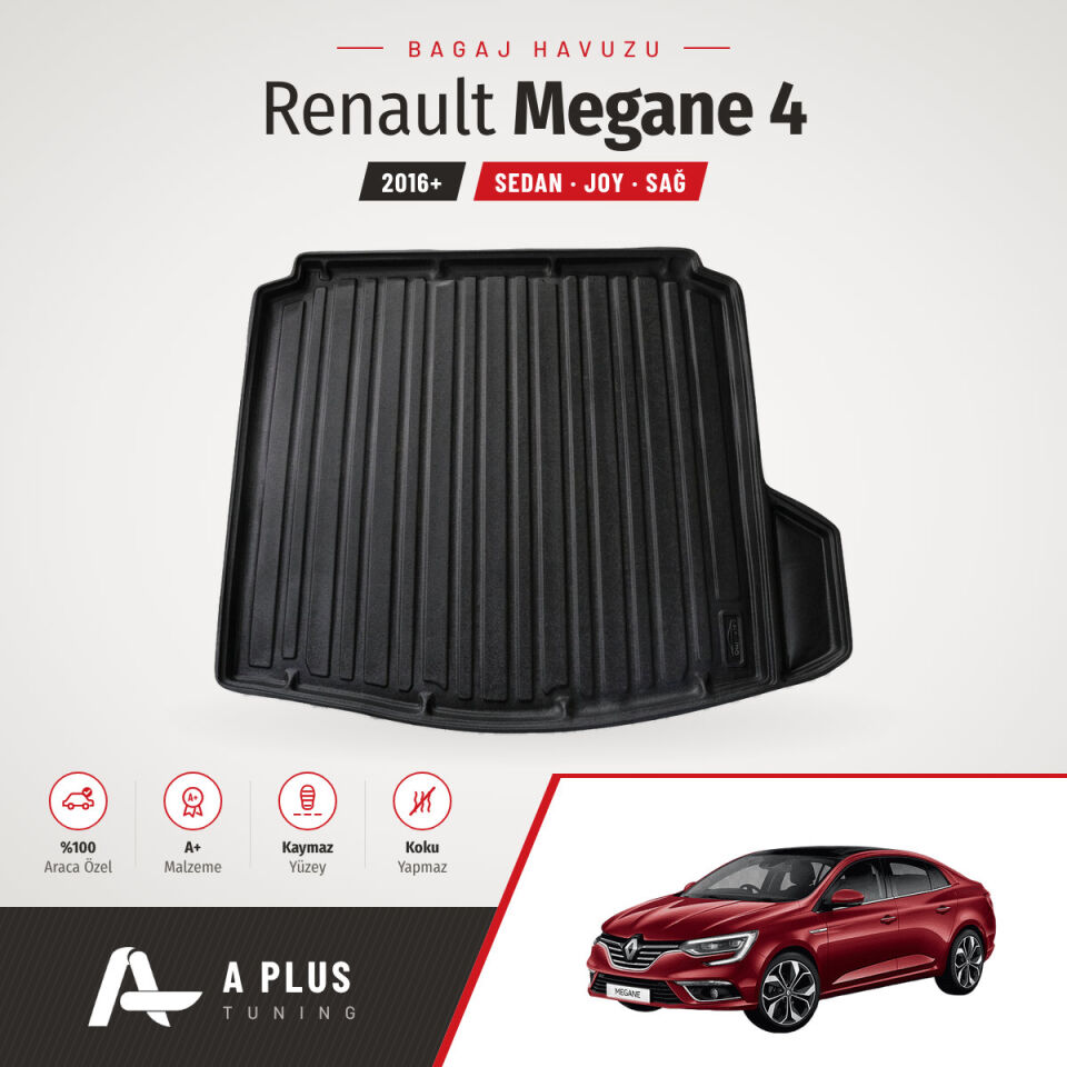2016+ Renault Megane 4 Sedan Joy Bagaj Havuzu Sağ