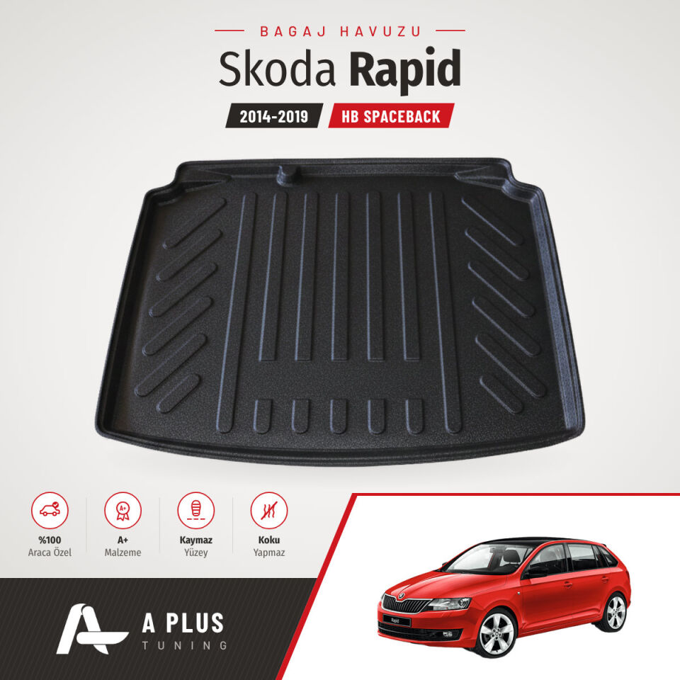 2014-2019 Skoda Rapid HB Spaceback Bagaj Havuzu