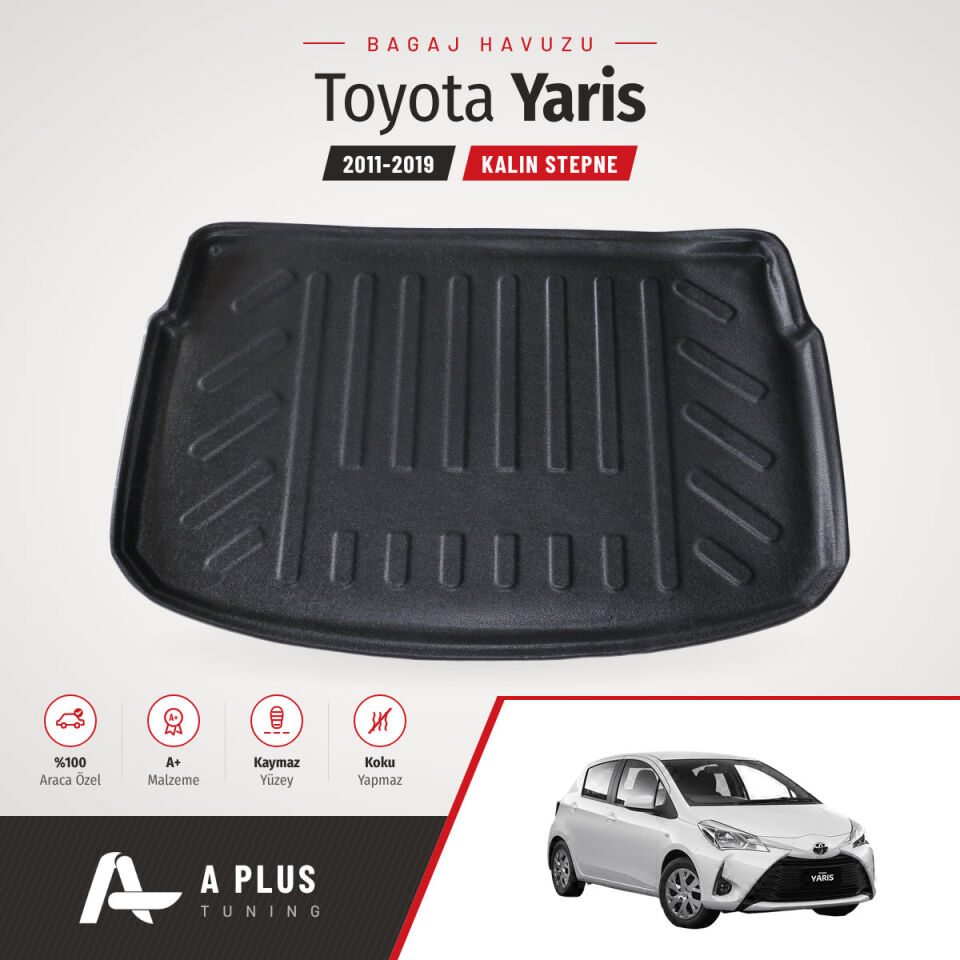 2011-2019 Toyota Yaris Kalın Stepne Bagaj Havuzu