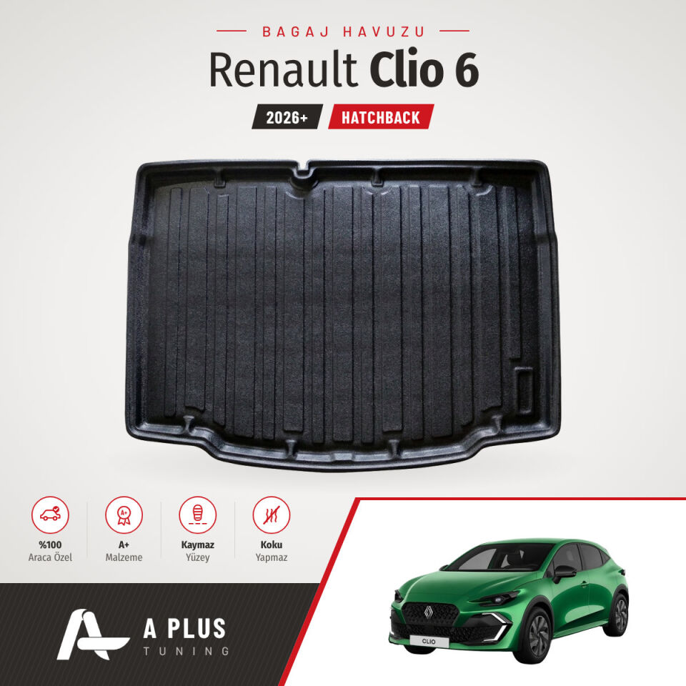 2026+ Renault Clio 6 HB Bagaj Havuzu