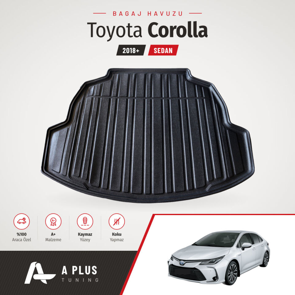 2018+ Toyota Corolla Sedan Bagaj Havuzu