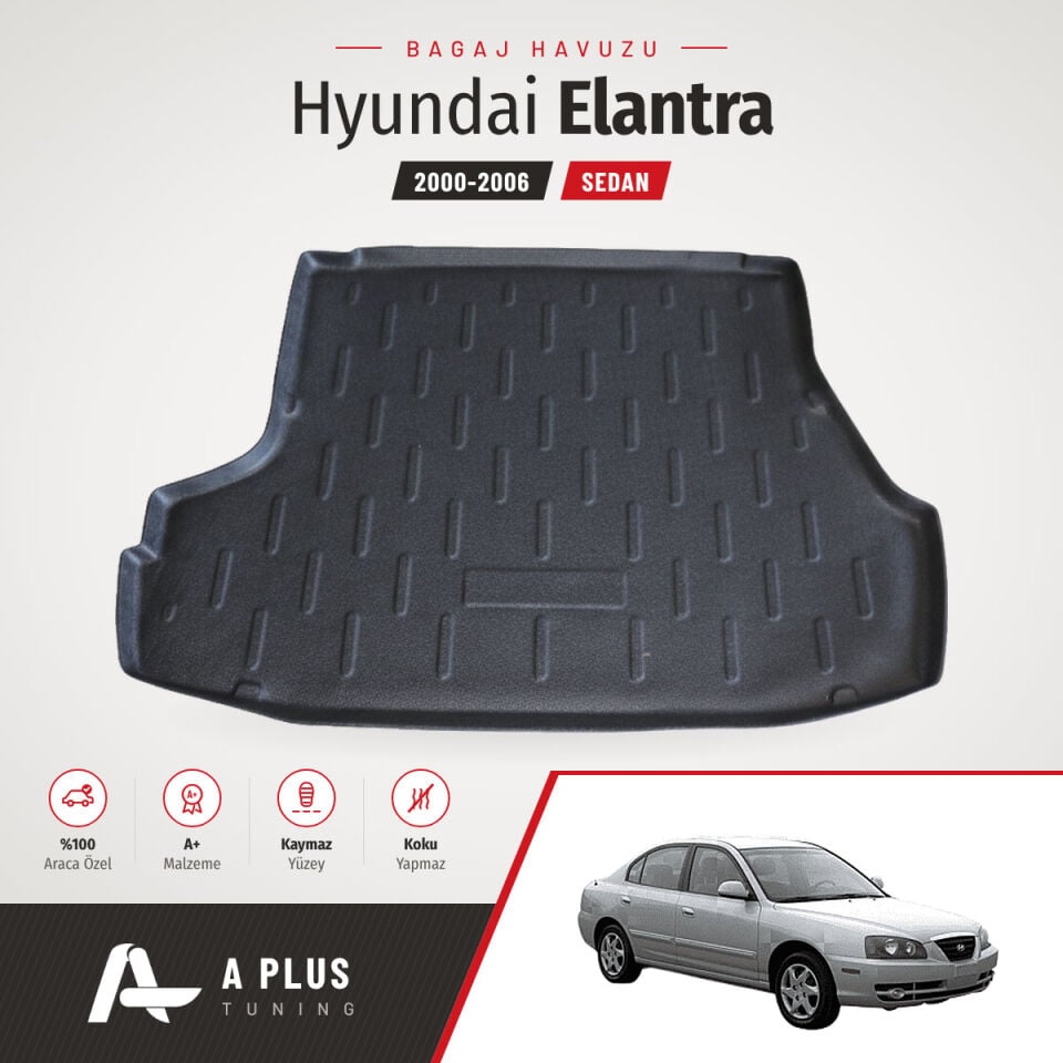 2000-2006 Hyundai Elantra Sedan Bagaj Havuzu