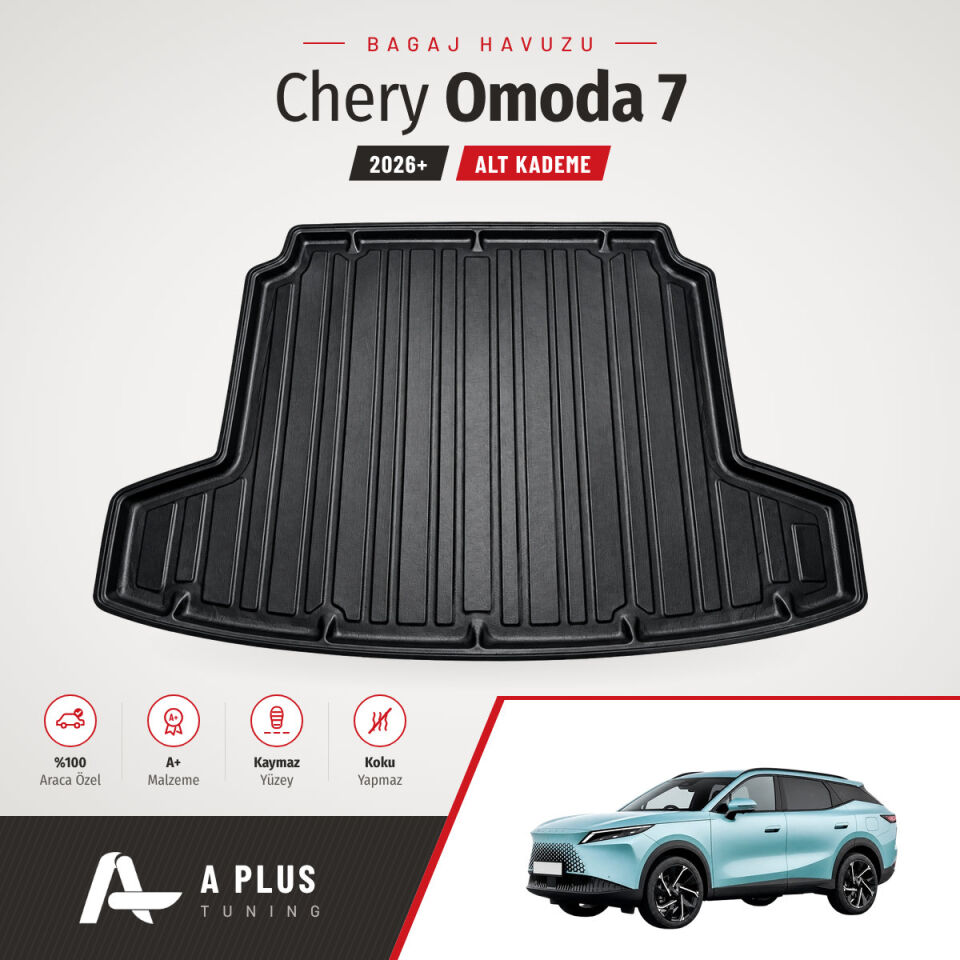 2026+ Chery Omoda 7 Alt Bagaj Havuzu