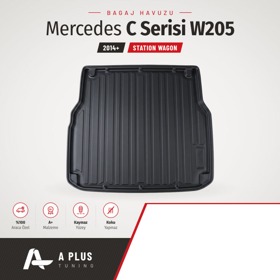 2014+ Mercedes C Seri-W205 Kombi-STW Bagaj Havuzu