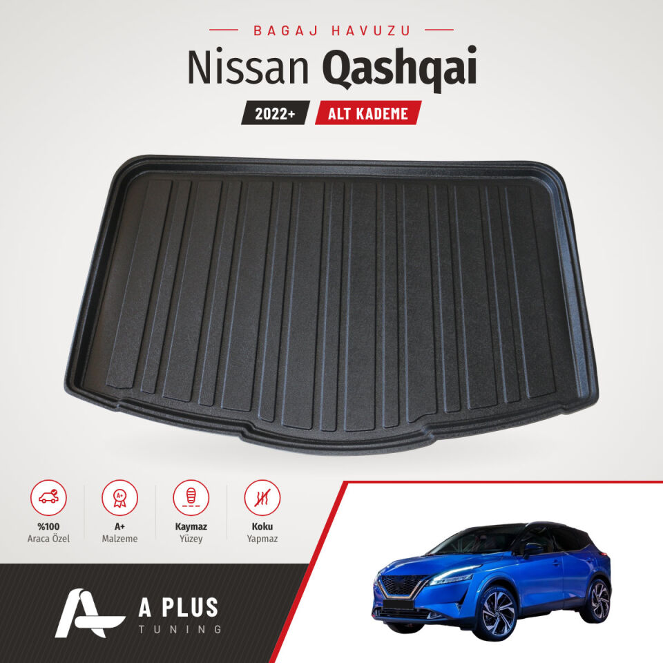 2022+ Nissan Qashqai Alt Bagaj Havuzu