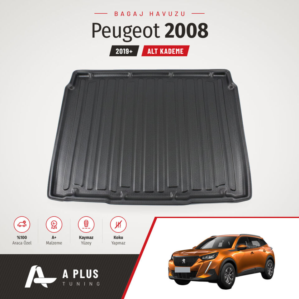 2019+ Peugeot 2008 Crossover Alt Bagaj Havuzu